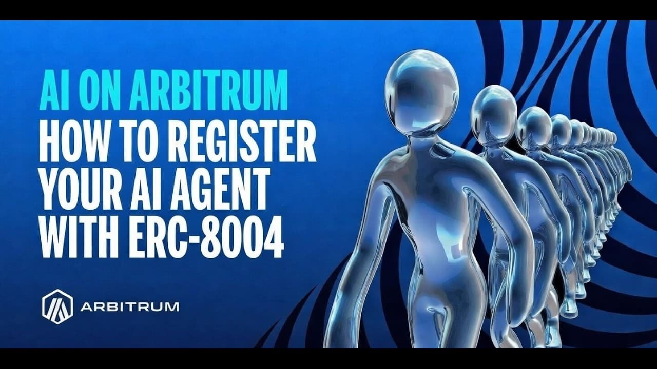 Thumbnail for How to Register Your AI Agent on Arbitrum